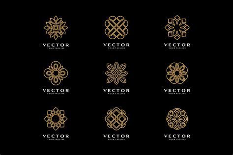 Set of Trendy Style Logo Design Vector Graphic by musa.studio ...