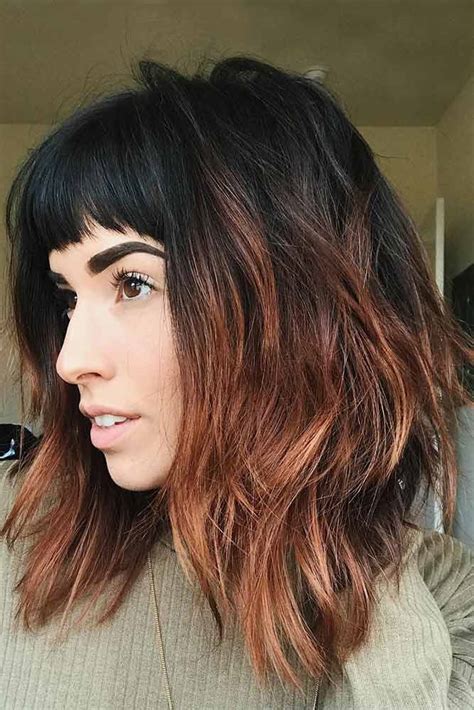 24 Ideas With Edge For A Long Bob Haircut With Bangs | LoveHairStyles