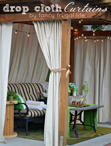 Outdoor curtains diy - Hawk Haven