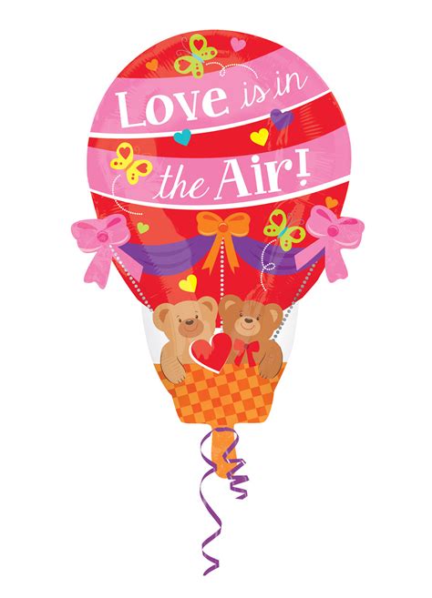 Love Is In The Air Foil Balloon — Party Britain