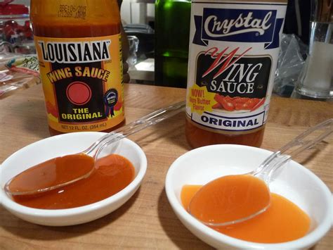 Crystal and Louisiana Brand Wing Sauces - HotSauceDaily