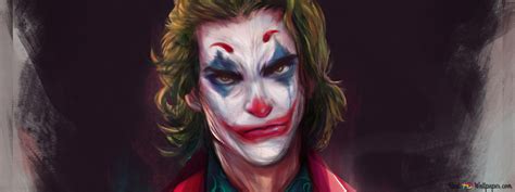 Joker Movie Animated 4K wallpaper download