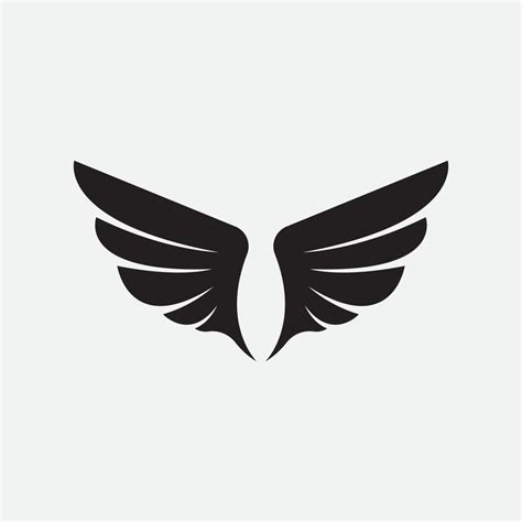 wings illustration design icon logo | Wings icon, Graphic design ...