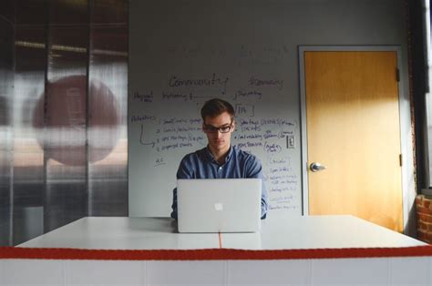 Man Working in Office Royalty-Free Stock Photo