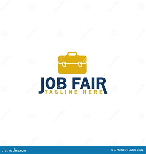 Job Fair Logo Template Sticker Stock Photo | CartoonDealer.com #279902958