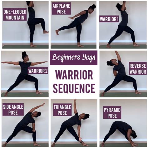 Strong Warrior Sequence | Warrior pose yoga, Yoga for beginners, Yoga ...