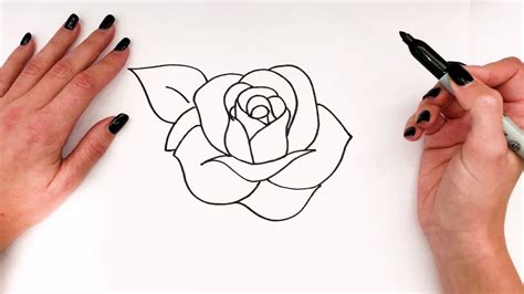 How To Draw A Rose 🌹 | Rose Drawing EASY | Step By Step | Super Easy ...