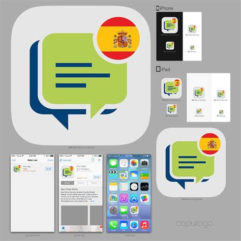 Language learning app | Icon or button contest