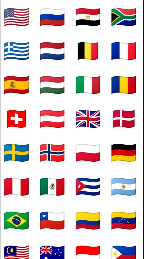 android - Using Country Flags Emoji with flat design - Stack Overflow