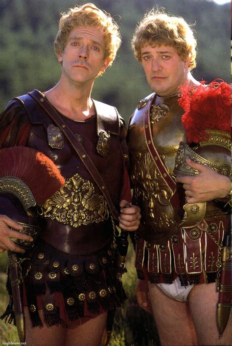 Hugh Laurie and Stephen Fry in Blackadder Back & Forth, 1999. | Hugh ...