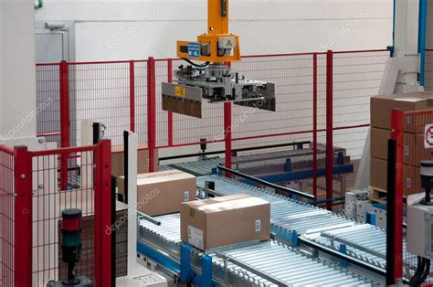 Automated warehouse with robots — Stock Photo © moreno.soppelsa #6762004