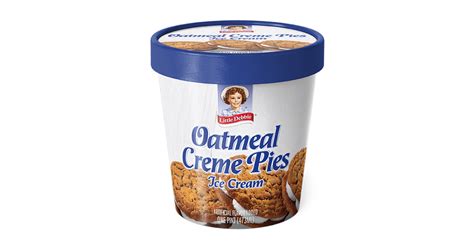 Little Debbie Oatmeal Creme Pie Ice Cream Pint | Where to Buy Little ...