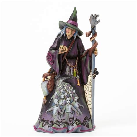 Jim Shore Halloween Figurine Nighty Nightmare Witch Zombie Scene ...