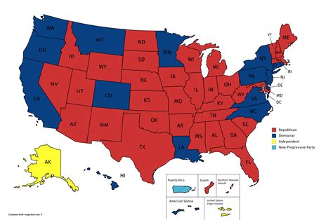 Map Of Usa By Political Party – Topographic Map of Usa with States