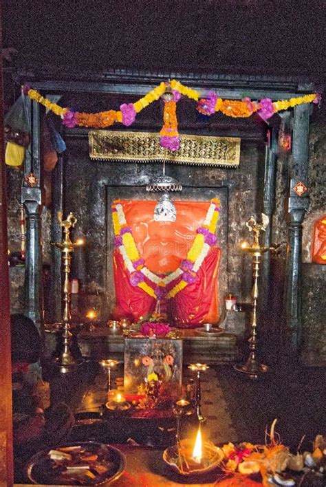 Idol of Lenyadri Ganesh One of Ashtavinayaka Group Near Junnar ...