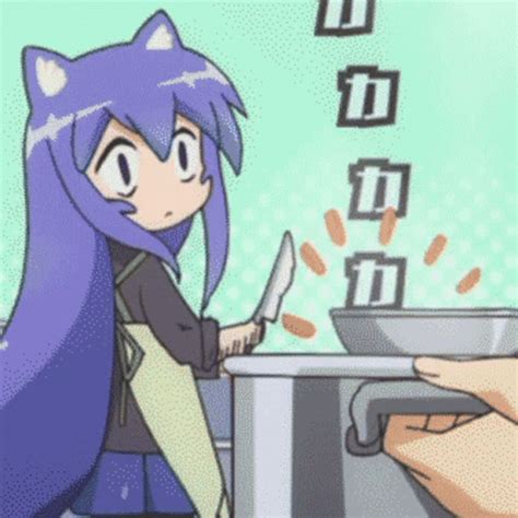 Knife Chop GIF - Knife Chop Anime - Discover & Share GIFs