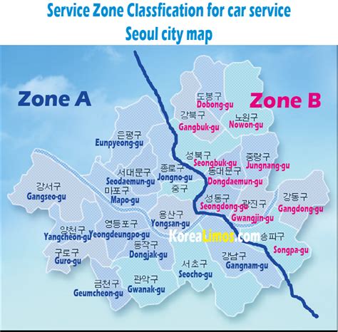 Seoul car service area from the incheon airport or gimpo airport.