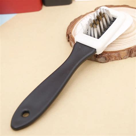 seful 3 Side Cleaning Brush For Suede Nubuck Boot Shoes S Shape Shoe ...