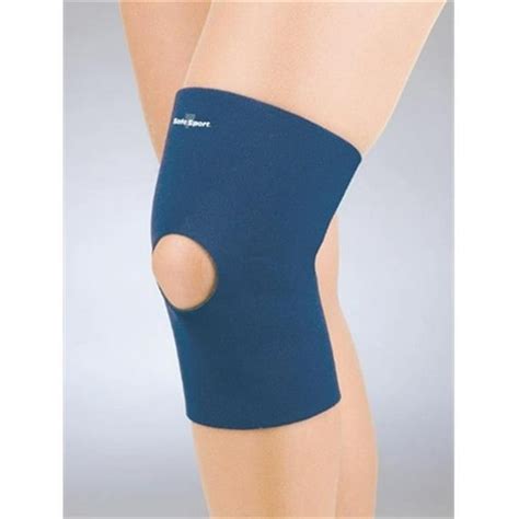 FLA Safe-T-Sport Neoprene Knee Sleeve Open Patella - Walmart.com ...