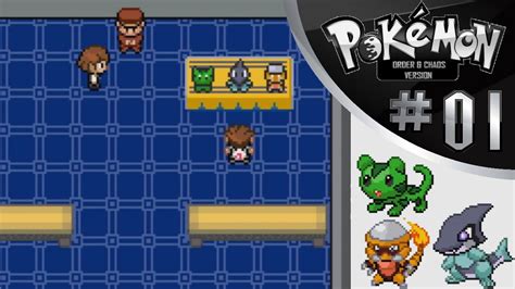 Pokemon Order & Chaos Playthrough Part 1: STARTERS! - YouTube