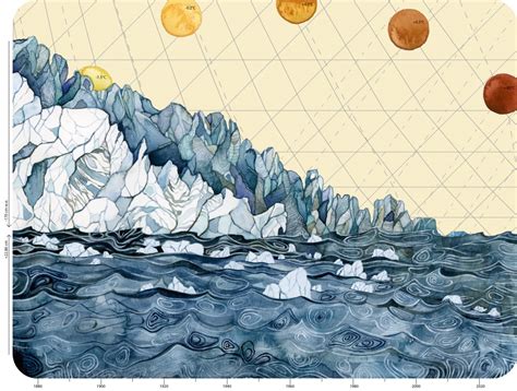 Painter captures the data of climate change in 7 stunning watercolors ...