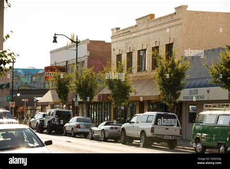 Manteca, California, USA - July 15, 2021: The setting sun bathes the ...