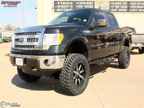 Ford F 150 Fuel Nutz D541 Black & Machined 20 X 9