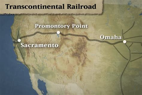 Did You Know About The First Transcontinental Railroad