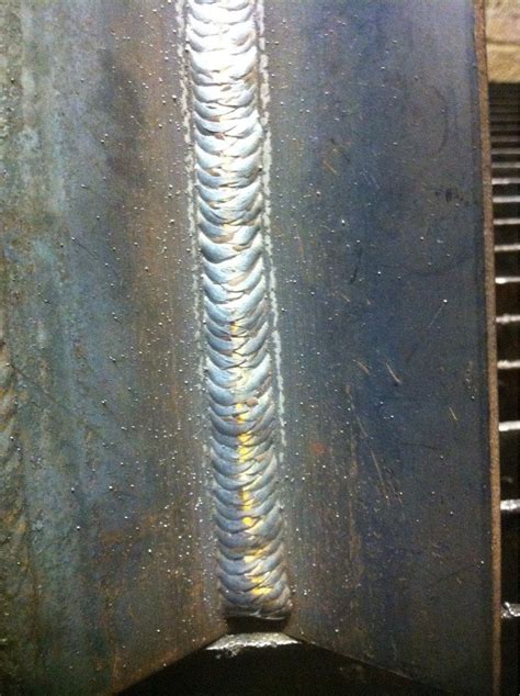 Vertical up mig : Welding