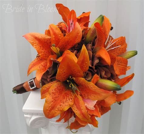 Tiger lilies are " the symbol of wealth and pride". This vibrant orange ...