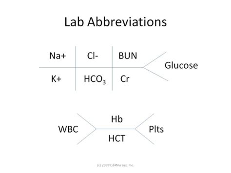 Lab Diagrams Medical