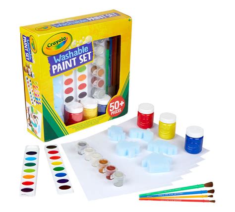 Washable Paint Set for Kids, 50+ Pieces | Crayola