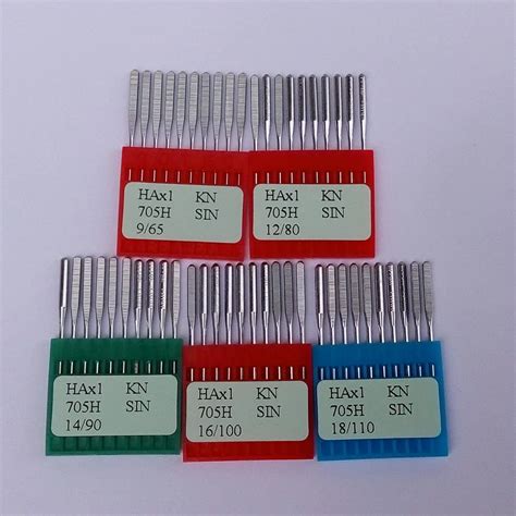 50PCS HA*1KN(EB) Domestic Embroider Sewing Machine Needles For Singer ...