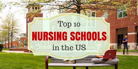 Top 10 Nursing Schools in the US | Online nursing schools, Nursing ...