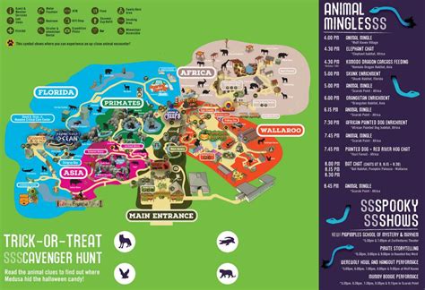 Central Florida Zoo Map - Map Of Farmland Cave