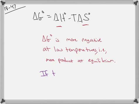 SOLVED:Suppose a reaction has a negative \Delta H^{\circ} and a ...