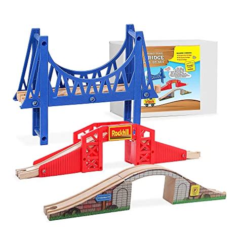 On Track USA Bridge Accessory Train Set: Suspension, Overpass and Arch ...