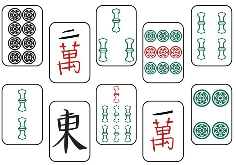 Free Mahjong II Vectors 104077 Vector Art at Vecteezy