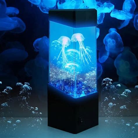 Jellyfish lamp Night Lamp Jellyfish Water Ball Tropical Fish Aquarium ...