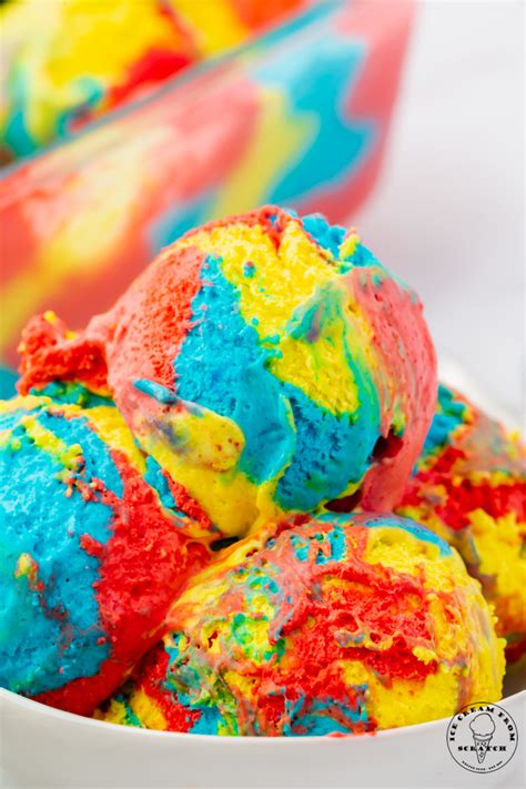 Easy Superman Ice Cream Recipe - Ice Cream From Scratch