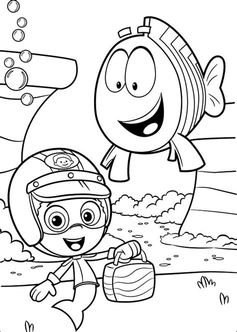 Bubble Guppies Coloring Pages - Best Coloring Pages For Kids