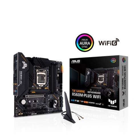 ASUS TUF GAMING B560M-PLUS WIFI 10th and 11th Gen Micro ATX Motherboard ...