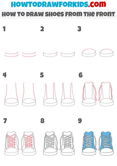 Total 98+ imagen shoes front view drawing - Abzlocal.mx