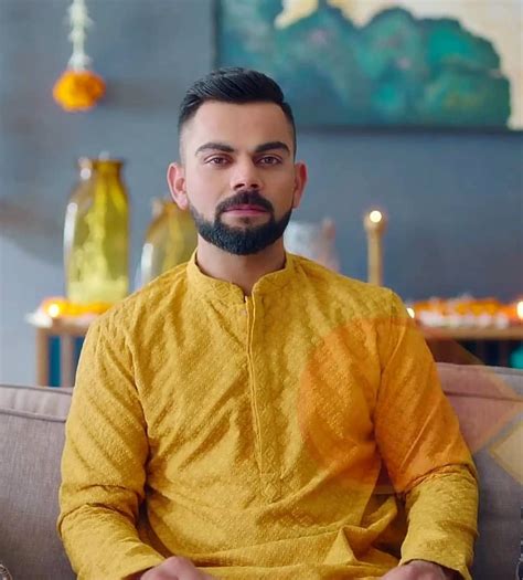 Virat Kohli Fan Club on Instagram: “VirHOT Kohli ️😍” Punjabi Kurta ...