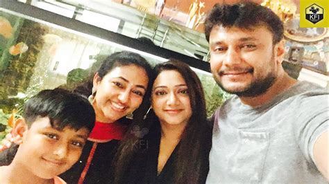 Kannada Actor Darshan Family Photos