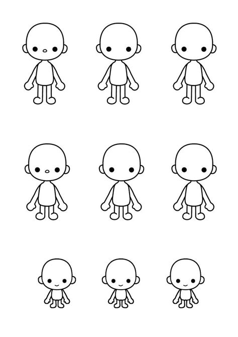 Toca boca paper dolls body printables diy | Винтажные бумажные куклы ...