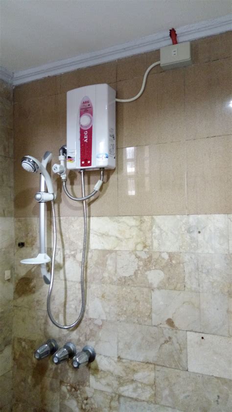 AEG – BS 35E Single Point Water Heater Installation – Avida Towers ...