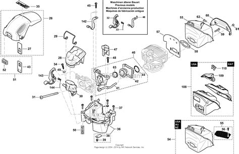 Dolmar PS-510 Chain Saws - Gasoline Parts Diagram for Hood, air filter ...