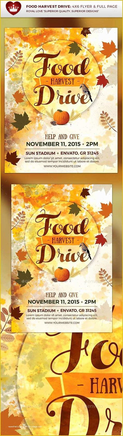 Free Thanksgiving Food Drive Flyer Template Of 17 Best Food Pantry ...