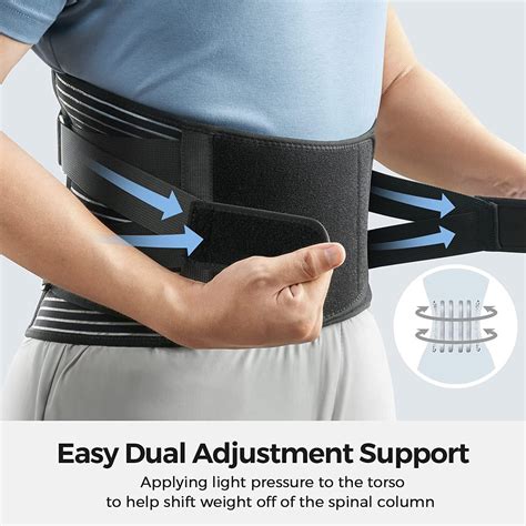 Back Brace for Sciatica, Lower Back Pain Relief & Lumbar Support ...